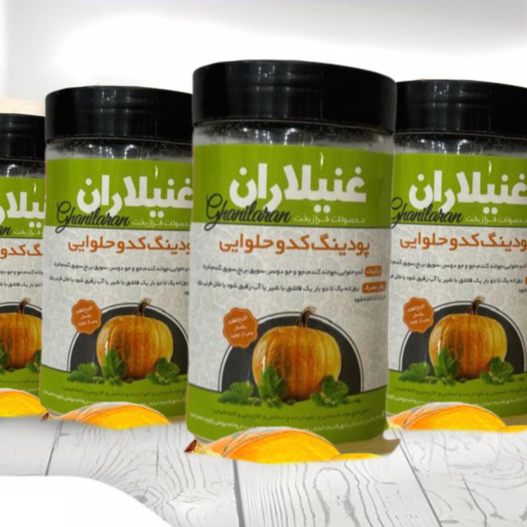 «پودینگ کدو حلوایی طبیعی، غذای سالم و مقوی برای کودکان ۶ ماه به بالا و بزرگسالان، تقویت انرژی و سیستم ایمنی بدن»