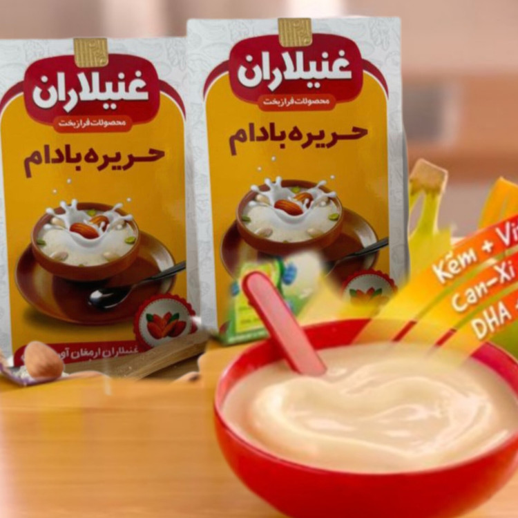 «حریره بادام، میانوعده سالم و مغذی برای بزرگسالان، تقویت انرژی و حمایت از سلامت عمومی بدن.»