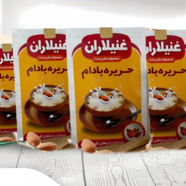 «حریره بادام، غذای سالم و مغذی برای کودکان و بزرگسالان، مناسب رشد، افزایش انرژی و تقویت سیستم ایمنی بدن.»